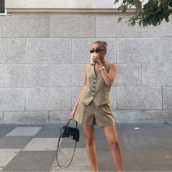 Linen Suit Vest - Picture 6 of 8